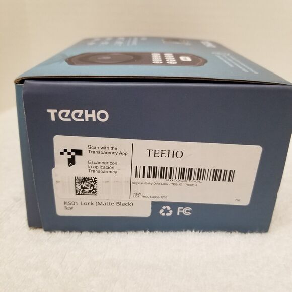 Teeho keypad digiral deadbolt (for parts only don't have key) - Picture 3 of 13